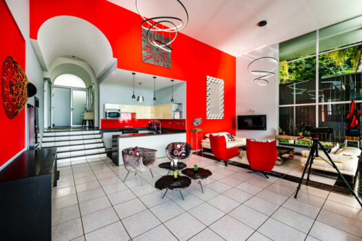 OCEAN VIEW MODERN HOUSE ABOVE PLAYAS PENCA & PRIETA – POTRERO