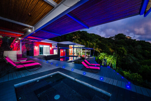 OCEAN VIEW MODERN HOUSE ABOVE PLAYAS PENCA & PRIETA – POTRERO