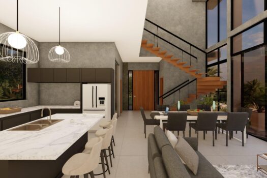 SERENE VALLEY VIEW – NEW MODERN HOME IN VISTA RIDGE GOLF COMMUNITY