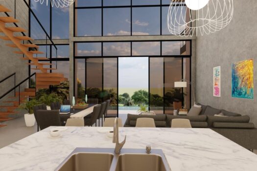 SERENE VALLEY VIEW – NEW MODERN HOME IN VISTA RIDGE GOLF COMMUNITY