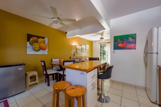 Tropical Dreams Townhome 1 – Rooftop terrace with a peak-a-boo oceanview