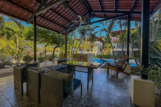 Tropical Dreams Townhome 1 – Rooftop terrace with a peak-a-boo oceanview