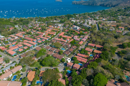 Tropical Dreams Townhome 1 – Rooftop terrace with a peak-a-boo oceanview