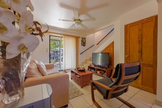 Tropical Dreams Townhome 1 – Rooftop terrace with a peak-a-boo oceanview