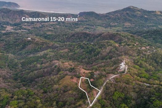 Ocean View Mixed Used with 2 Building Pads in Playa Carrilo – close to Samara