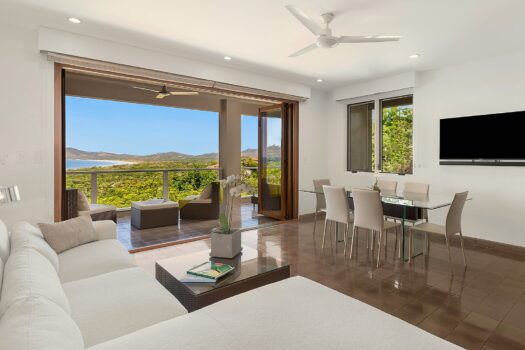 In Tamarindo, luxury villa for sale in the exclusive El Tesoro gated community with breathtaking ocean views!