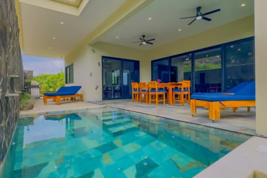 Casa AraMar – One-Level Home w/Solar, Pool, walk Club Access in Coco Bay Estates