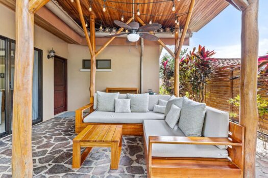 Casa Ela #1 ~ Fully Furnished 2 Bedroom Villa with Shared Pool & Garden
